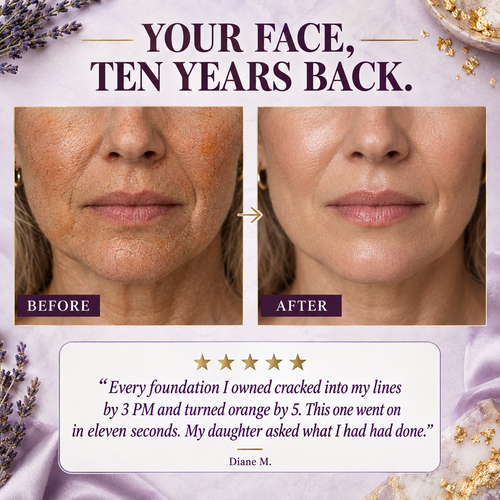 Clarisse color-Changing Foundation Stick for Mature Skin